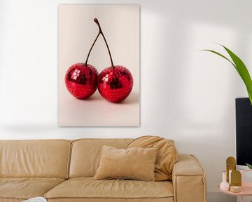 Disco Cherries – Funky Fruit met Glans van But First Framing