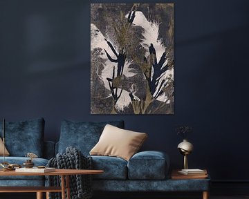 Botanische Wabi-Sabi in gelaagde neutralen van Dina Dankers