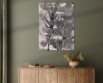 Minimalistische natuur - botanisch en abstract van Dina Dankers