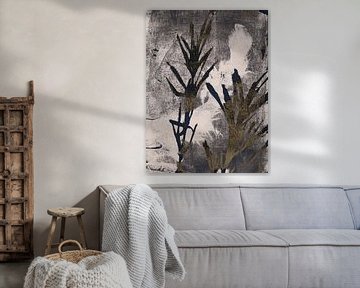 Wabi-Sabi Botanisch met zandtinten van Dina Dankers
