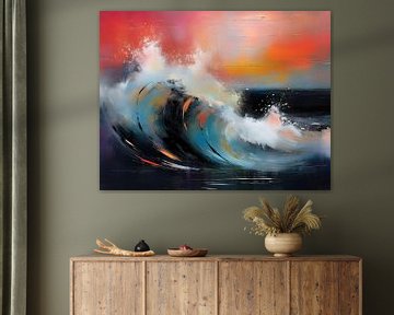 Surf creatief-04 van Rautenberg Digital Art Maritim