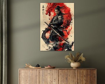 A Japanese Samurai by Lae