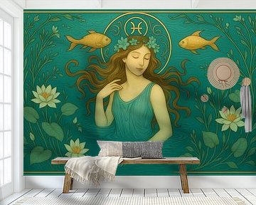 Fische Tierkreiszeichen von Ariadna de Raadt-Goldberg