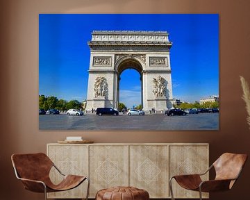 Arc de Triomphe (Kleur) - Parijs, Frankrijk van Be More Outdoor