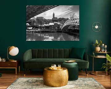 De Samber bij Thuin, België, zwart-wit van Imladris Images