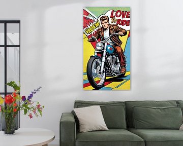 VROEM! Retro Rider van Dennis Kuzee