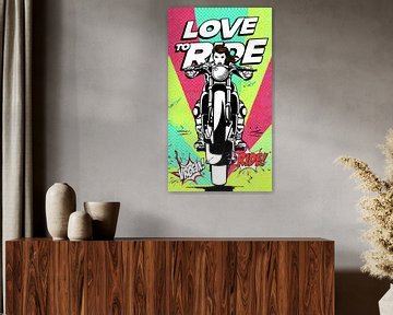 LOVE TO RIDE – In Zwart-Wit met Power van Dennis Kuzee