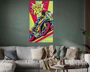 LOVE TO RIDE – Supersport motor op volle Vaart van Dennis Kuzee