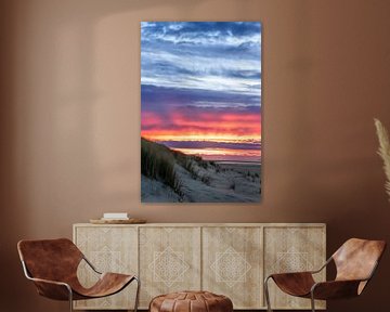 Zeeziekte dankzij zeezicht met duinen van Your Happy Life