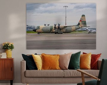 Oman Royal Air Force Lockheed C-130 Hercules. van Jaap van den Berg