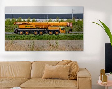 Liebherr LTM 1250-6.1 van Van Schie uit Mijdrecht. van Jaap van den Berg