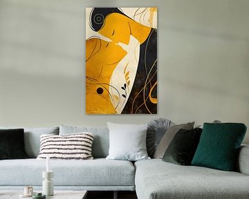 Golden Silence van ARTEO Schilderijen