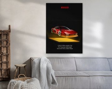 Testarossa Ferrari Jahrgang von Ali Firdaus