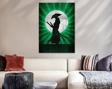 Samurai Scherenschnitt V4