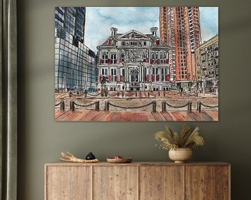 ’t Schielandshuis – De laatste ouwe baas van de Korte Hoogstraat Rotterdam van van.rikxoort.art