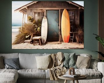 Vintage strand van Philippe HUGONNARD