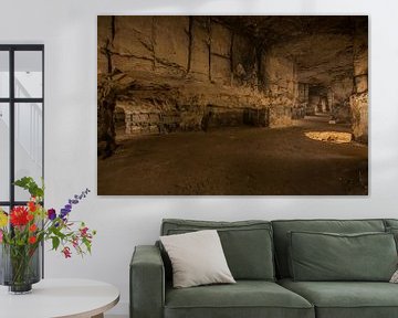 Underground limestone quarry von Bert Beckers
