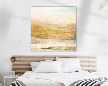 dromerig landschap minimalistisch zonder bergen 1 van Claudia Gründler