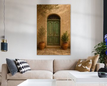 Mediterrane Deur met Terracotta Charme van But First Framing