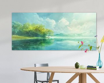 Grüne Bäume von Kunst Laune
