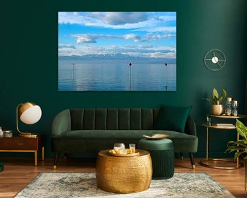 Het Bodenmeer en de Zwitserse bergen van aRi F. Huber