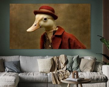 Dapperduck de menselijke eend van Preet Lambon