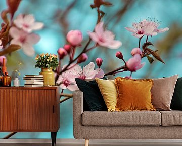 Plum Flower  by Julia Delgado