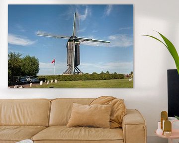 ’t Vliegend Hert korenmolen, Brielle van Richard Wareham