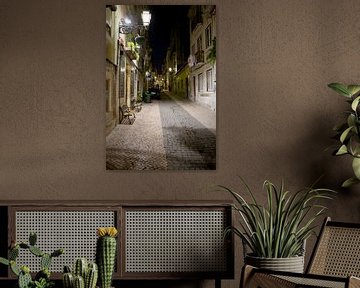 Nächtliche Stille im Herzen von Lissabon von WeltReisender Magazin