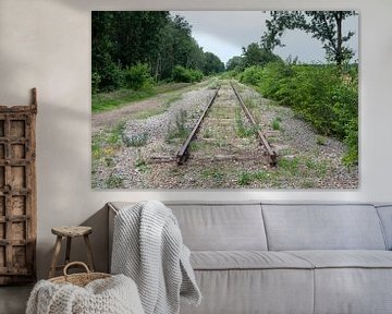 Unfinished Iron Rhine railway line by Richard Wareham