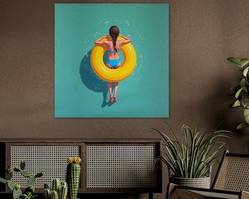 The safety of a swim ring