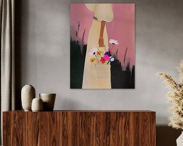 Flower Power, eclectisch en bohemian van Carla Van Iersel