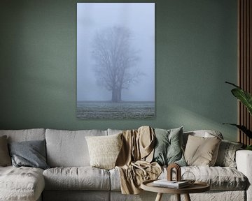 Drie bomen in de mist van Your Happy Life