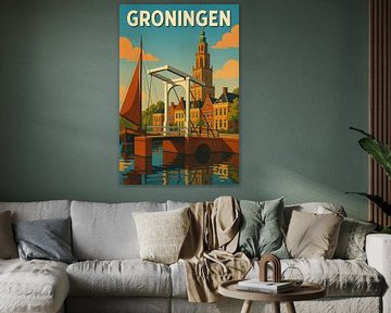 Groningen von Poster Art Shop