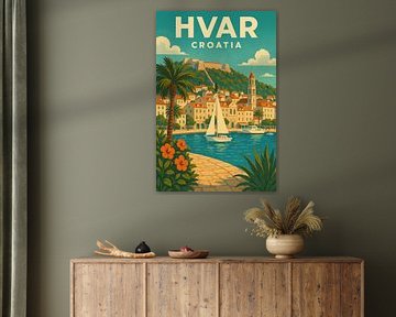 Hvar sur Poster Art Shop