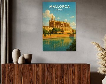 Mallorca von Poster Art Shop