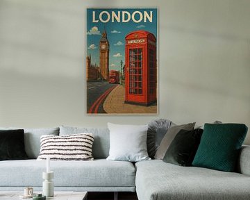 Londen van Poster Art Shop