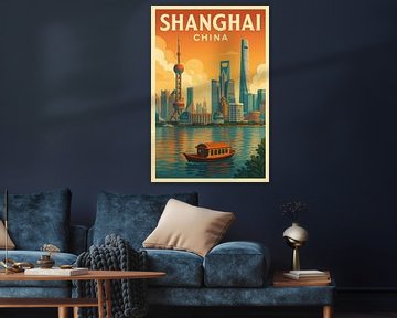 Shanghai van Poster Art Shop