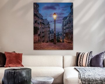 Montmartre in de avond