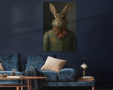 De Adellijke Haas – Portret in Barokstijl