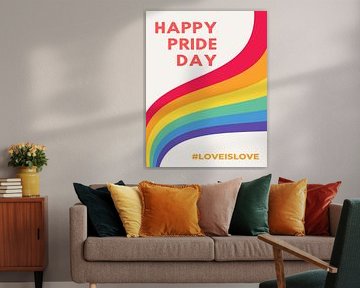 Happy Pride Day Liefde is liefde
