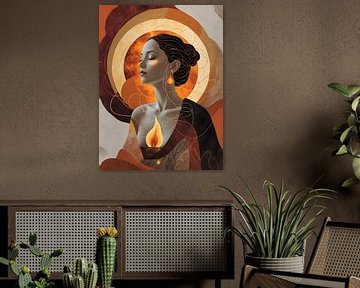 Vesta – Godin van Huiselijk Vuur en Innerlijke Gloed