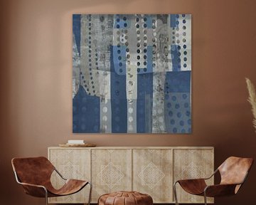 Gatenpatroon patchwork 1 van Claudia Gründler
