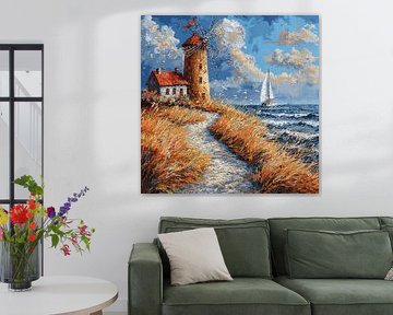 Vuurtoren van sketch