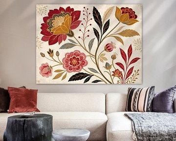 Tapisserie florale