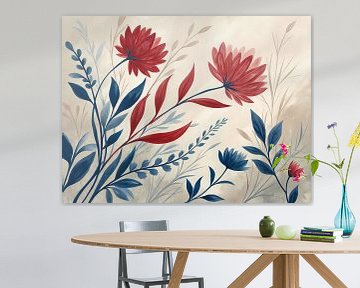 Karmijnrode Serenade van Artistic