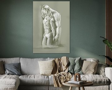 Kwetsbaar en teder Geliefden evergreen van Krista Kitsz Art