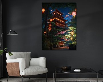 Japanese Pagoda by Bigoldsoul