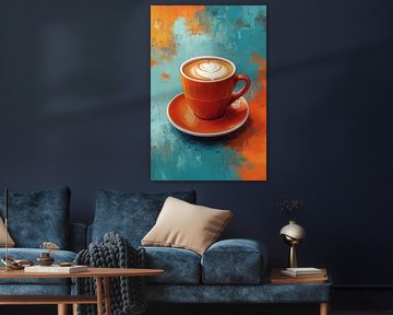 tasse de café ou de cappuccino sur Egon Zitter