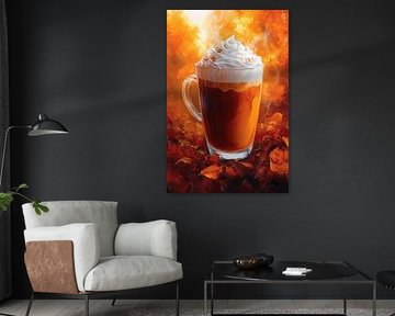 eine Tasse Kaffee oder Cappuccino von Egon Zitter